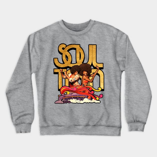 SOUL TRAIN- DANCE TIME Crewneck Sweatshirt by dwimuksin99